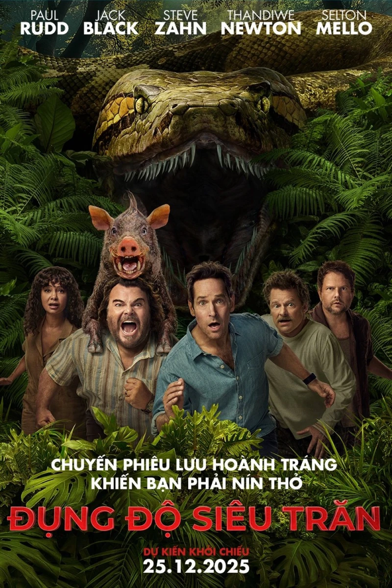 Đụng Độ Siêu Trăn Anaconda